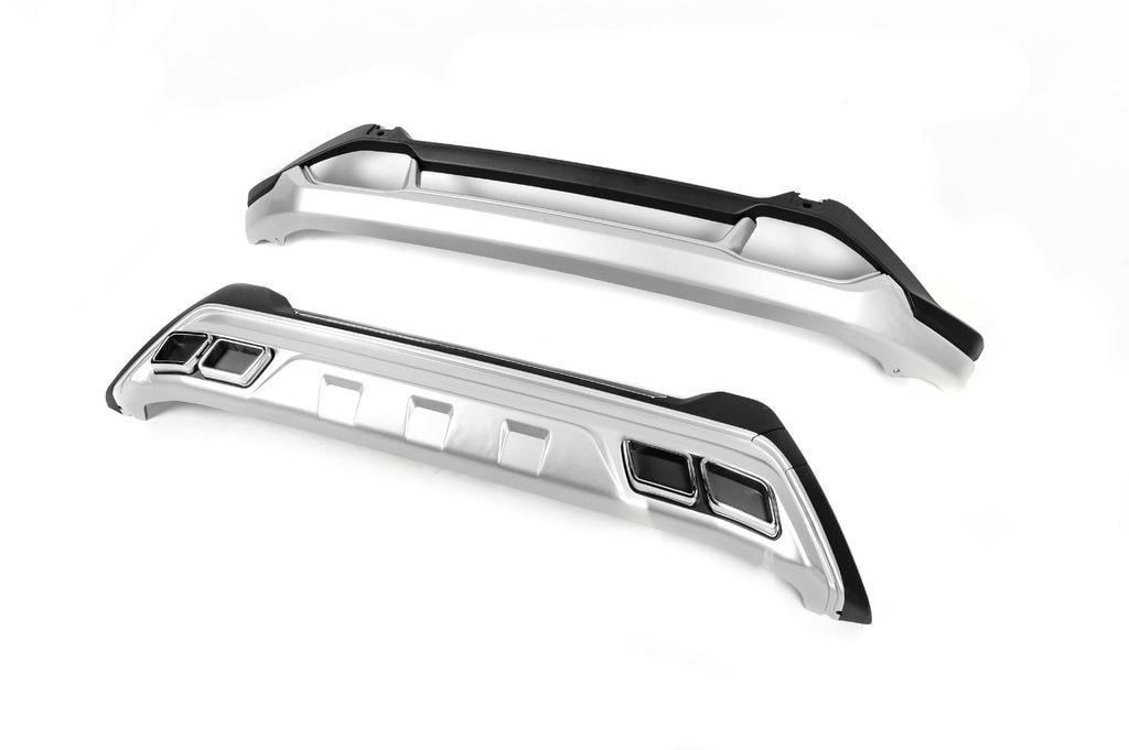 Передняя и задняя накладки Niken для Hyundai Kona 2017-2023 гг. abs-пластик