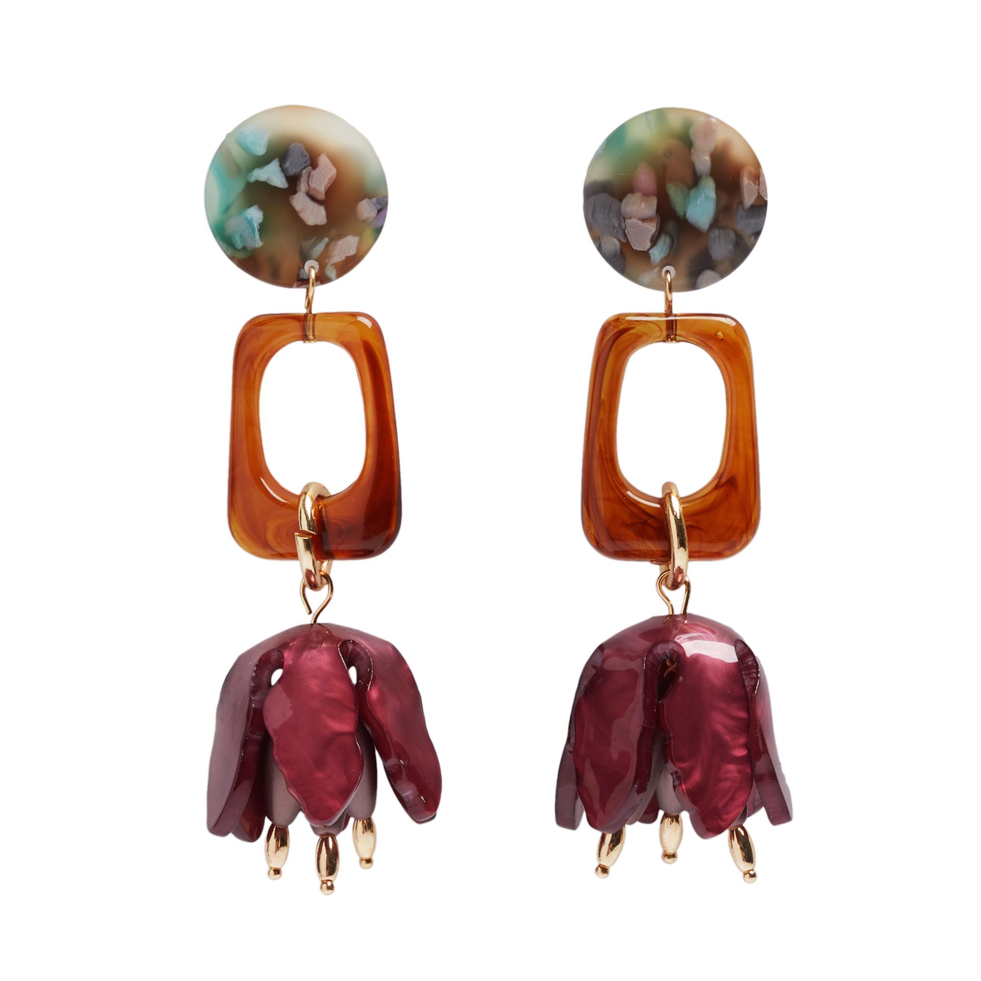 Серьги женские Parfois 194040 One Разноцветный