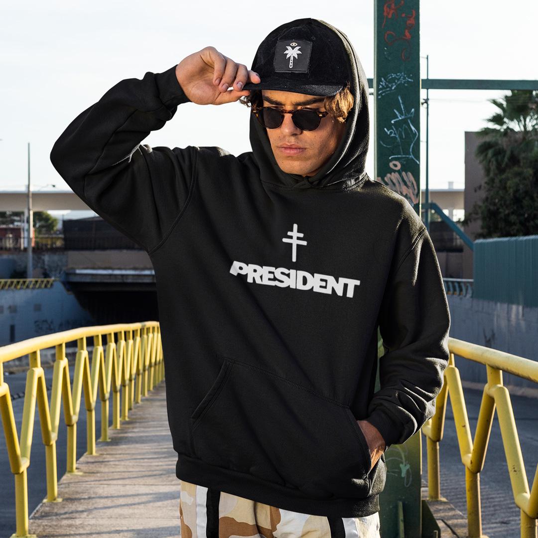 Худи флисовый унисекс President King of Terrors M Черный (0000015943)