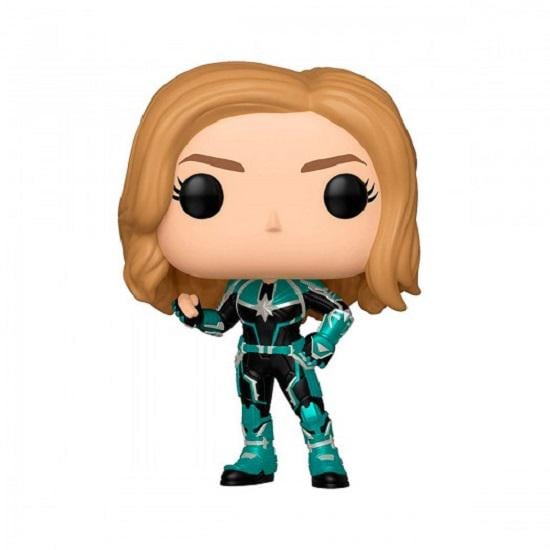Ігрова фігурка Funko Pop! Серії Капітан Марвел Капітан Марвел В Зеленому Костюмі 9,6 см