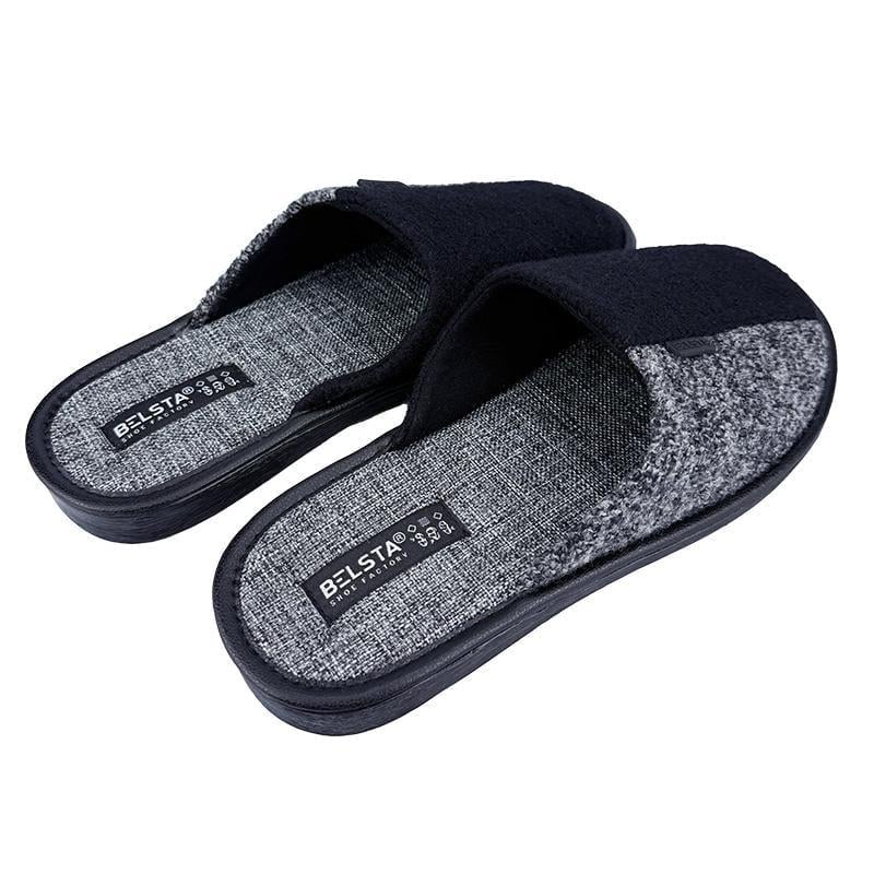 Тапочки комнатные мужские 05-01-1 р. 42 27 см Черный - фото 4 Тапочки комнатные мужские 05-01-1 р. 42 27 см Черный - фото 4