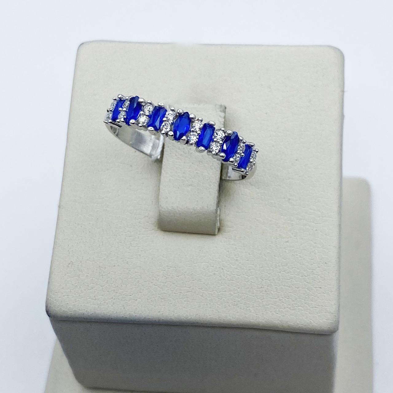 Кольцо серебряное Дорожка с кубическим цирконием р. 18 1,63 г (2040437468)