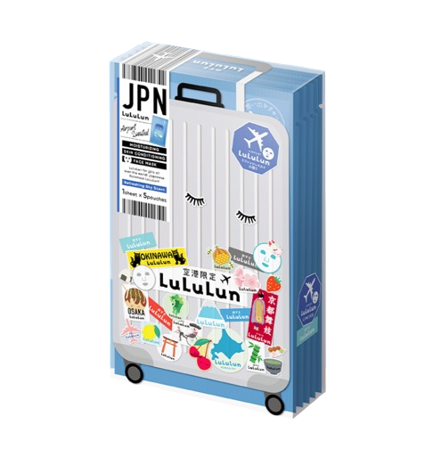 Маска глубоко увлажняющая для поездок LULULUN Face Mask Airport Refreshing Sky 1 шт. х 5 уп. (3008158193)
