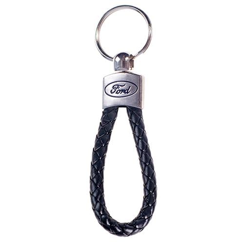 Брелок Ford искусственная кожа плетёный