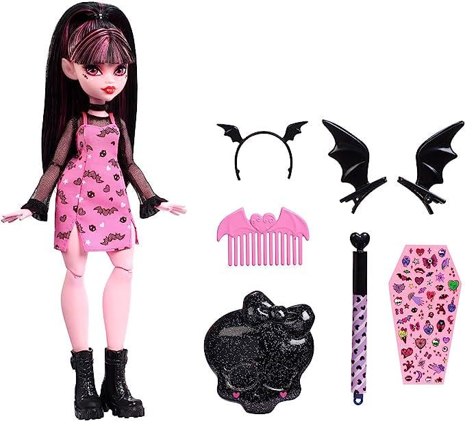 Кукла Monster High Draculaura Gore-Ganizer Beauty Kit Mattel (14642333) - фото 4