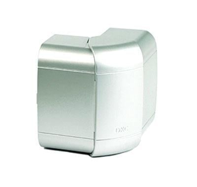 Угол наружный ДКС In-liner Aero 110х50 мм сменный 80-120° ABS пластик Серый металлик (01052G)