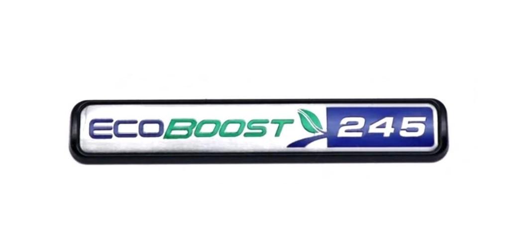 Эмблема FECOBOOST 245 Ford для багажника автомобиля Black gloss (2306746328)