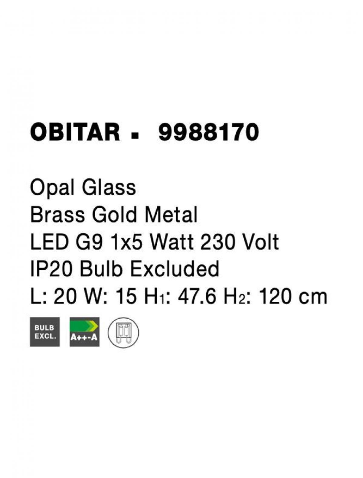Люстра Nova Luce Obitar 9988170 - фото 4