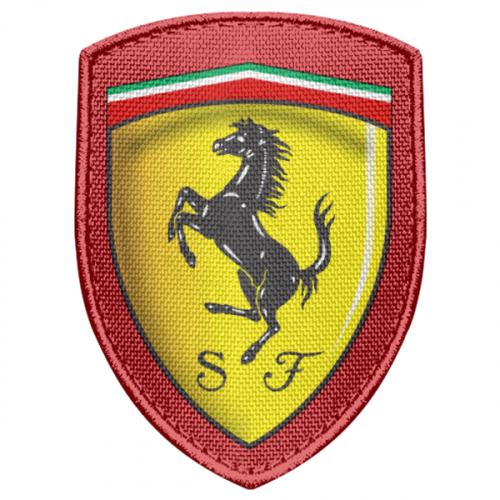 Шеврон щит Ferrari 3D (17669437-3-37476)