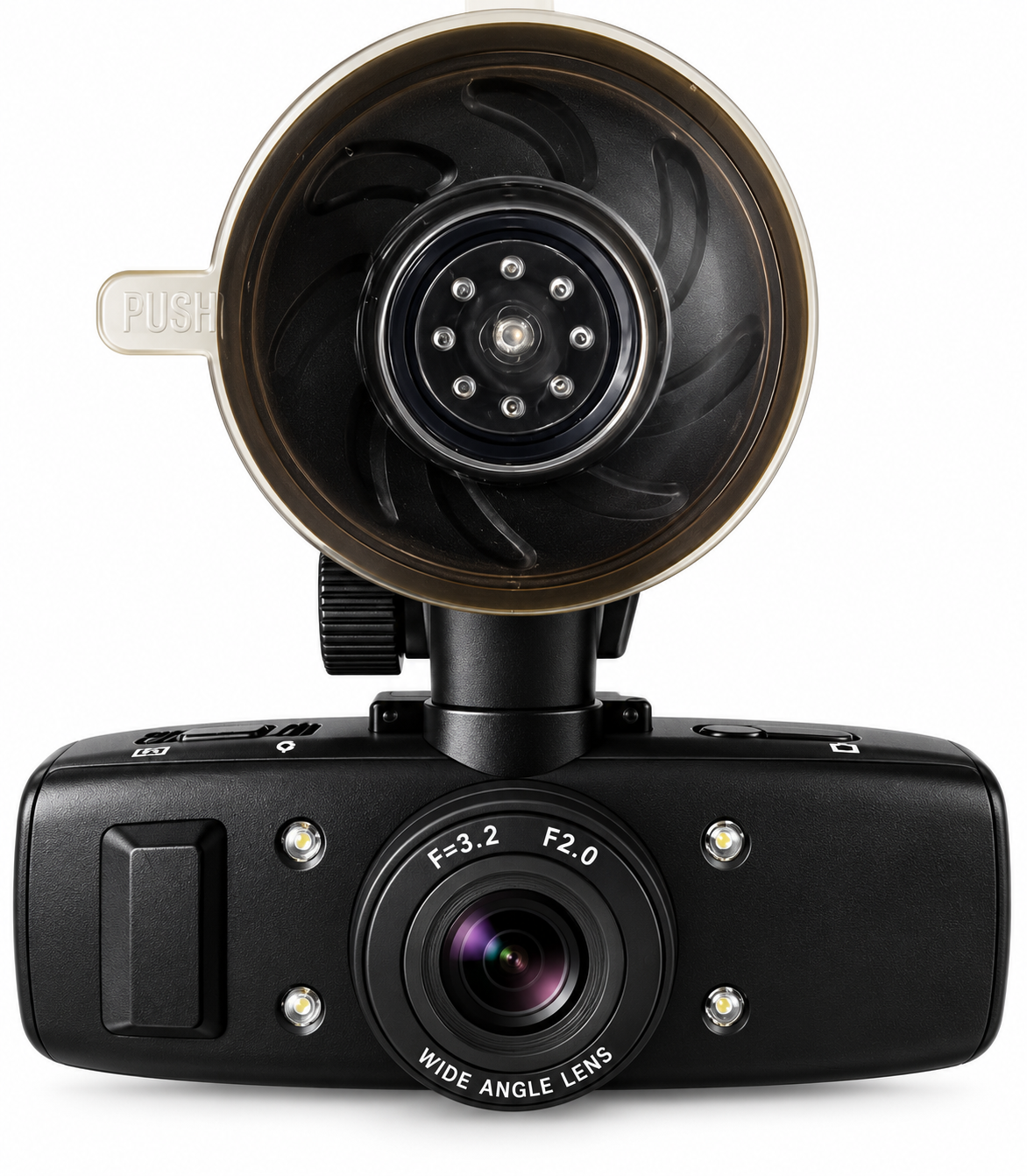 Відеореєстратор автомобільний Car Camcorder C6 Full HD 1080P дисплей циклічний запис G-Sensor Black (3512039)