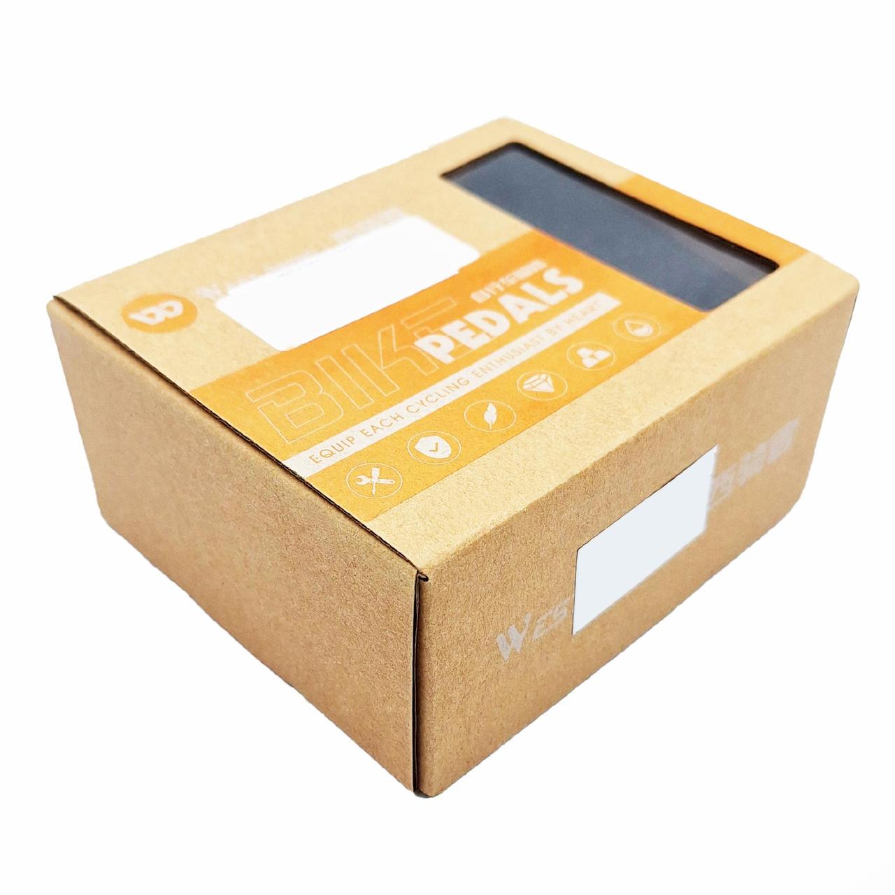 Педали велосипедные шоссейные алюминиевые West Bsking YP0802098 на промподшипниках Серебристо-черный (G0000990) - фото 4 Педали велосипедные шоссейные алюминиевые West Bsking YP0802098 на промподшипниках Серебристо-черный (G0000990) - фото 4