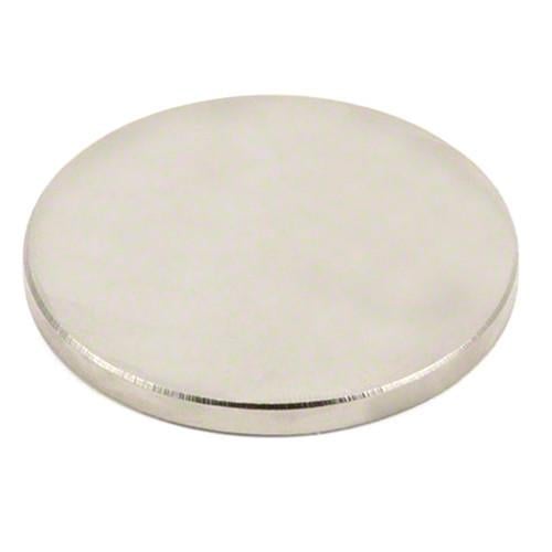 Магнит неодимовый дисковый 50x5 мм N35 Silver (285082)