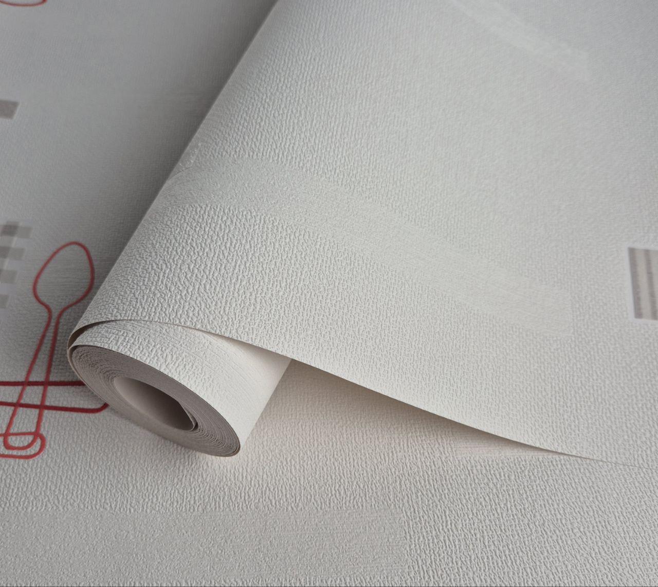 Обои виниловые на флизелине для спальни/гостиной/коридора Marburg 4263-20 0,53х10,05 м Молочный (2804827195)