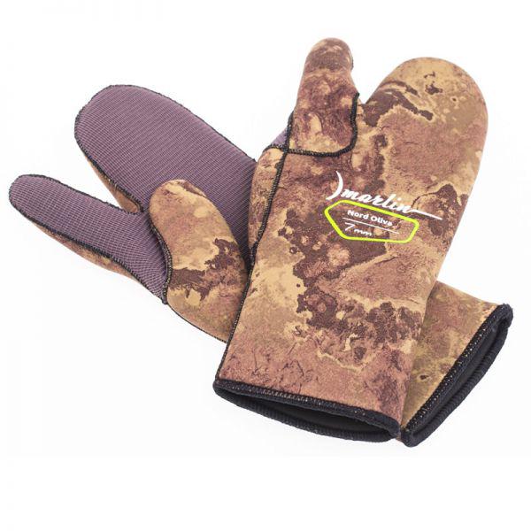Рукавички трипалі Marlin Nord Oliva 7 мм XXL Рукавички трипалі Marlin Nord Oliva 7 мм XXL