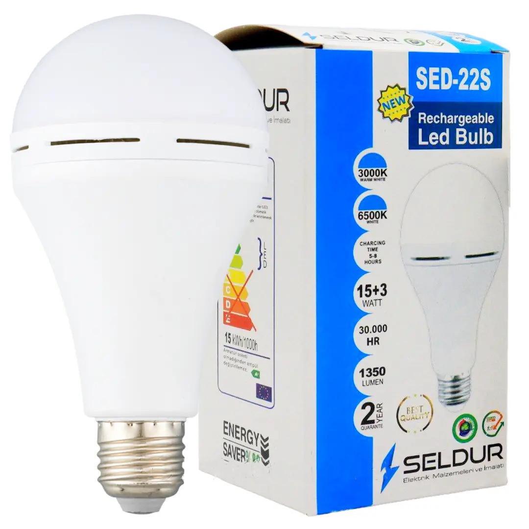 Лампа с аккумулятором Seldur SED-22S