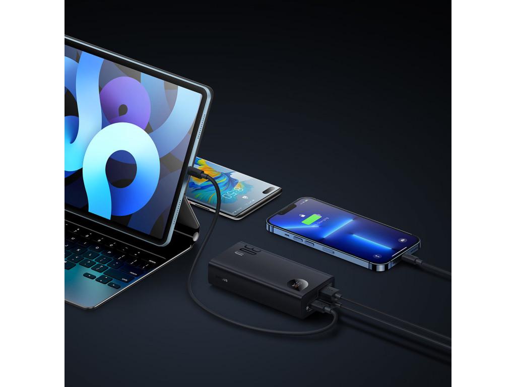 Батарея портативна Baseus Adaman2 20000 mAh 30 W Black (PPXJ30) - фото 6 Батарея портативна Baseus Adaman2 20000 mAh 30 W Black (PPXJ30) - фото 6