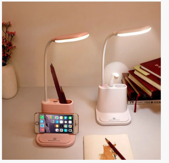 Настольная LED лампа сенсорная multifunctional DESK LAMP с держателем для телефона - фото 3