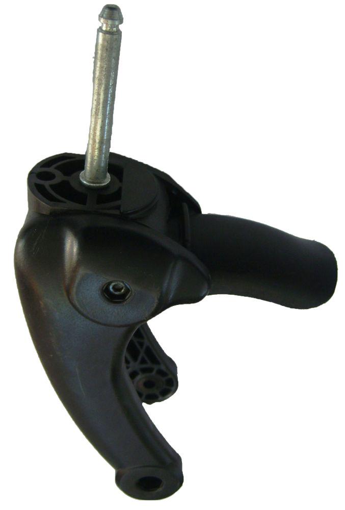 Вилка для детской коляски d 10 мм 75 мм Черный (16996)