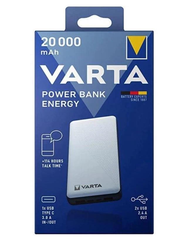 Повербанк Varta Energy 20000 mAh