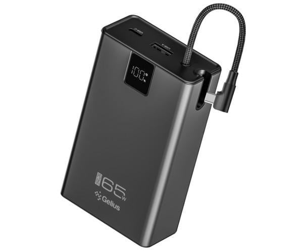 Повербанк Gelius Veyron GP-PB312 20000mAh QC/PD 65W Black Повербанк Gelius Veyron GP-PB312 20000mAh QC/PD 65W Black