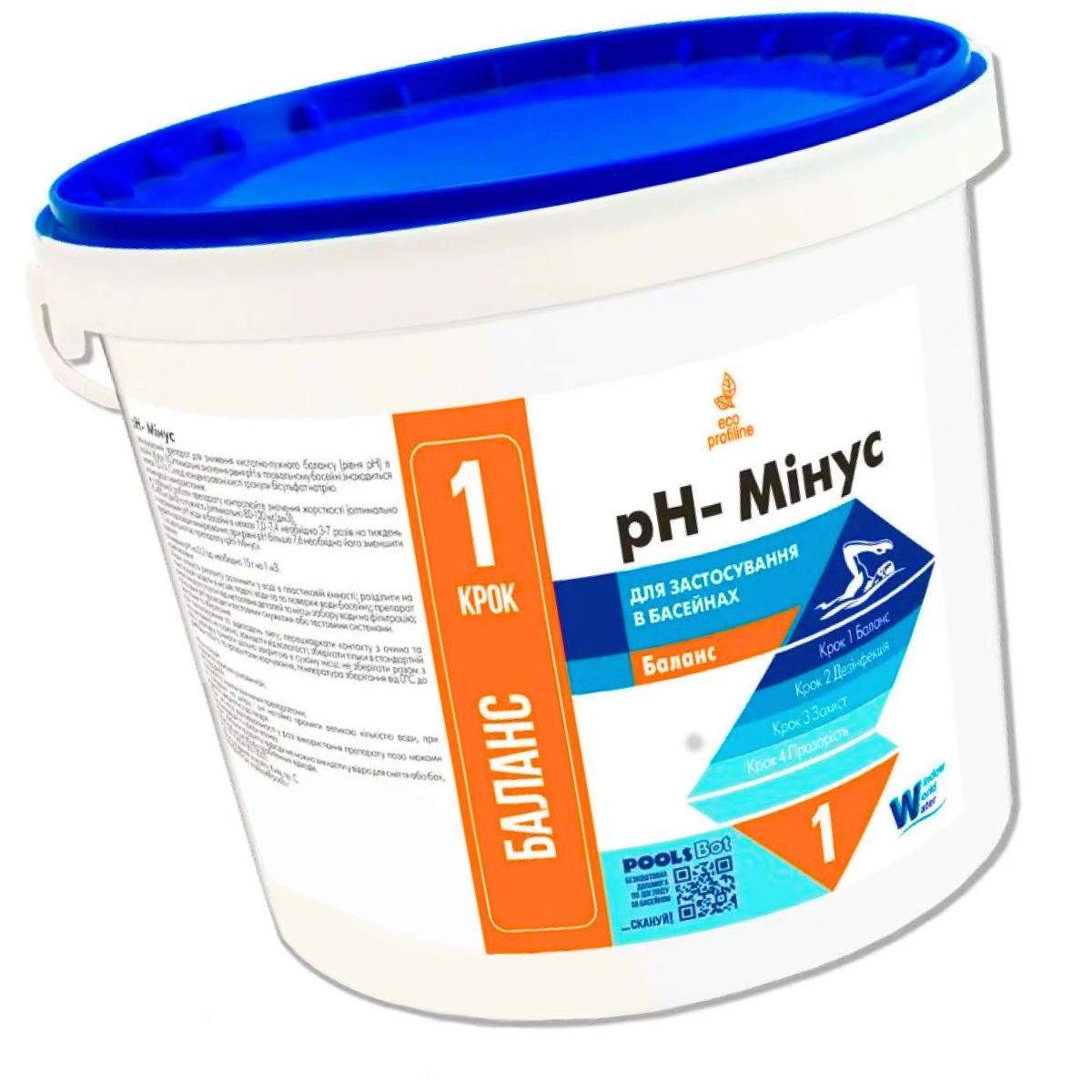 Средство для понижения уровня pH Window World Water 5 кг (1083734131)