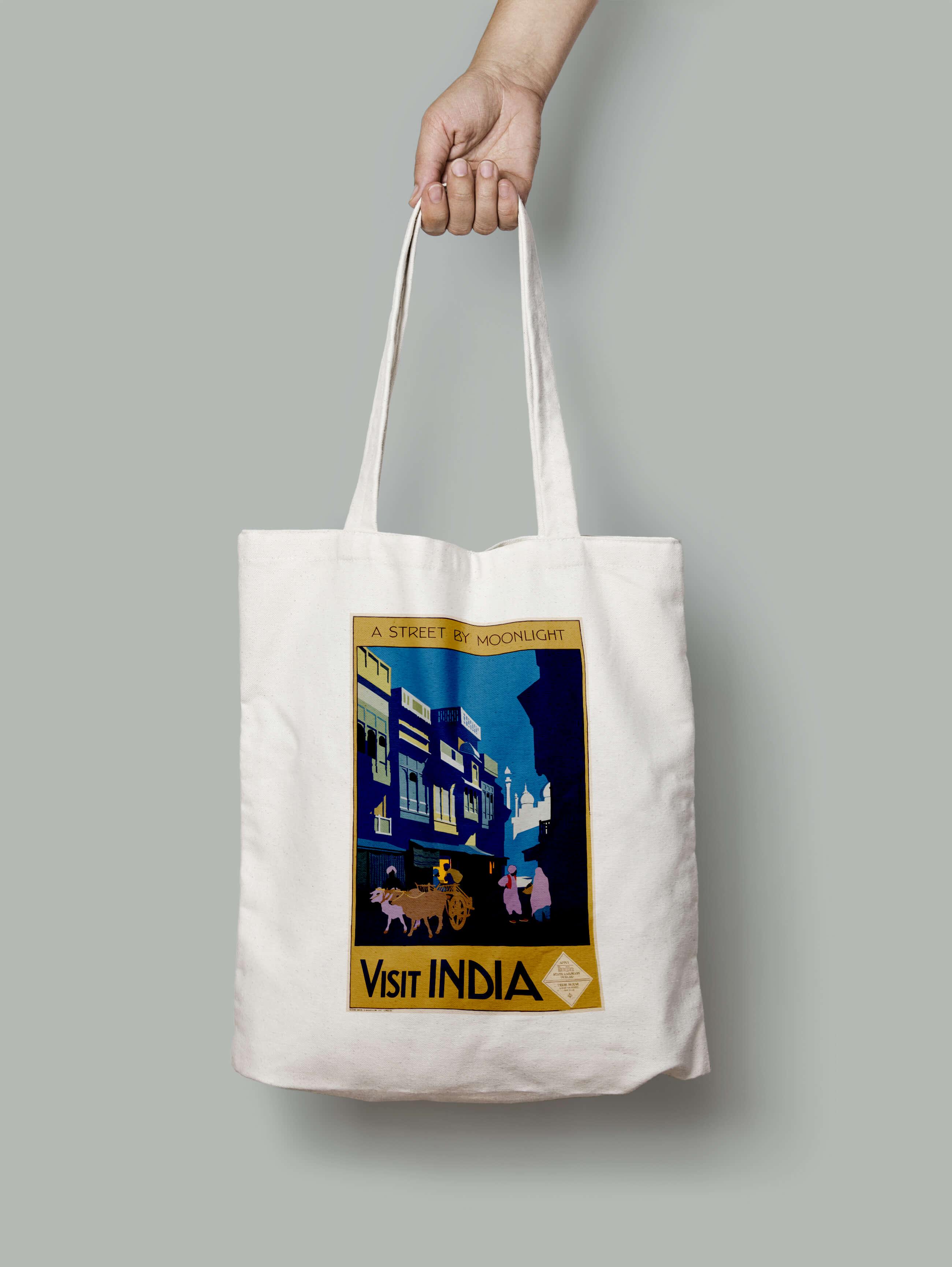 Эко-сумка Индия. Улица в лунном свете шопер (india_a_street_by_moonlight_Bag) Эко-сумка Индия. Улица в лунном свете шопер (india_a_street_by_moonlight_Bag)