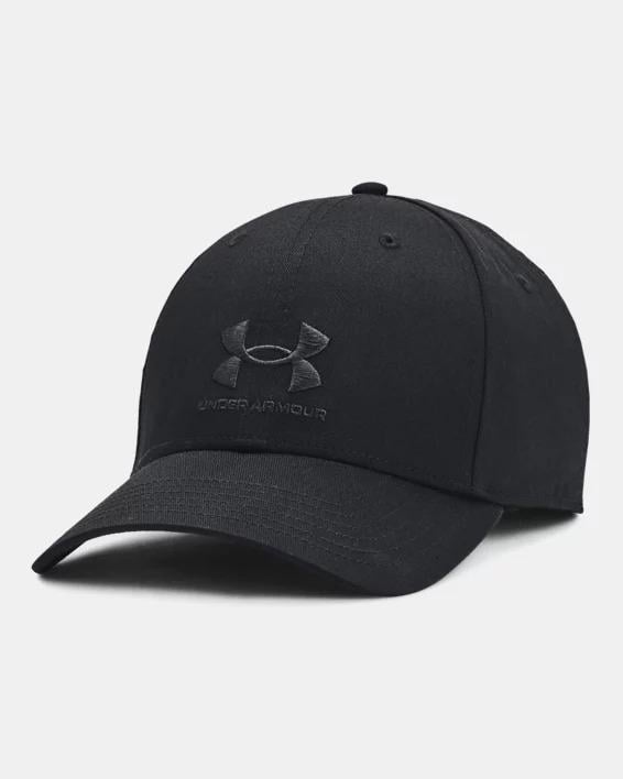 Кепка UA Mens Sportstyle Lockup Adj Уни OSFM Черный (1381645-002)