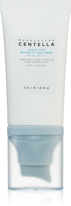 Крем солнцезащитный увлажняющий SKIN1004 Madagascar Centella Hyalu Cica Water Fit Sun Serum SPF50 PA++++ 50 мл (5139)