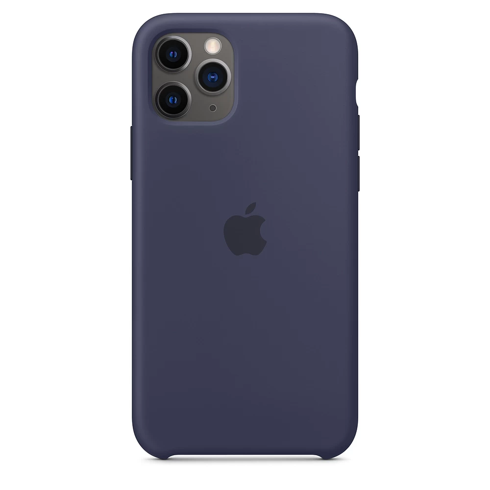 Силиконовый Чехол Накладка Silicone Case для iPhone 11 Pro Max Dark Blue