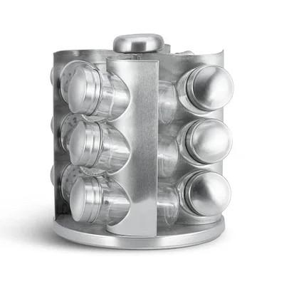 Набор для специй на подставке Edenberg EB-4021 12 емкостей из нержавеющей стали (2530557664) - фото 4 Набор для специй на подставке Edenberg EB-4021 12 емкостей из нержавеющей стали (2530557664) - фото 4