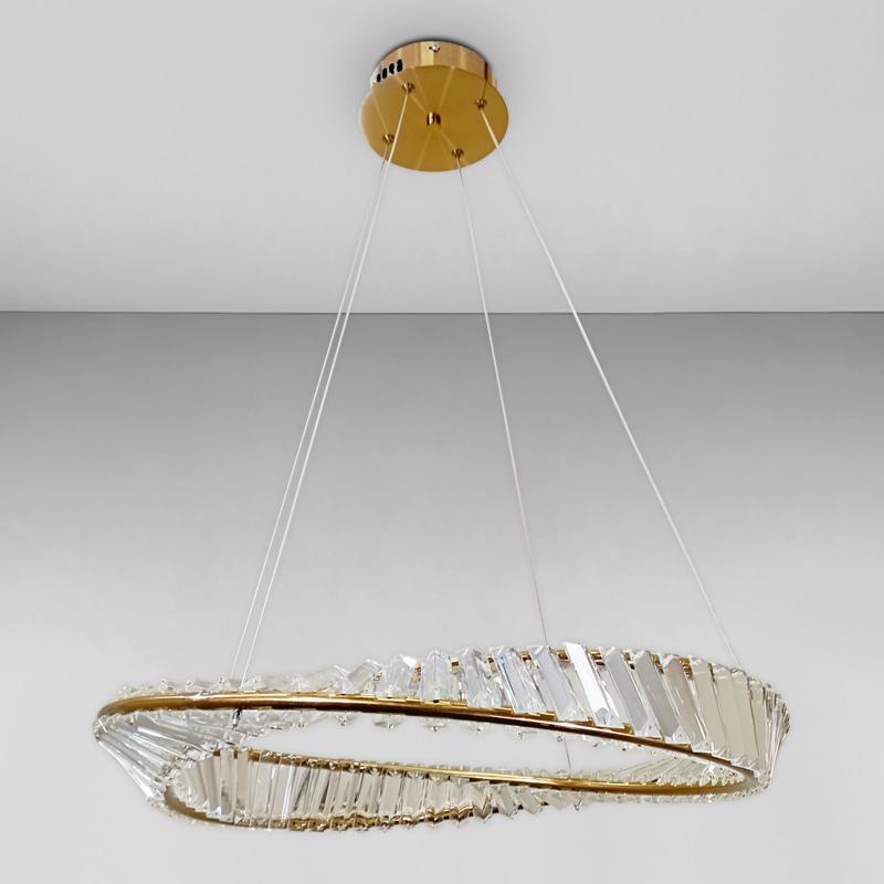 Люстра підвісна світлодіодна Light House LS-18101 600 LED 22W Бронзовий