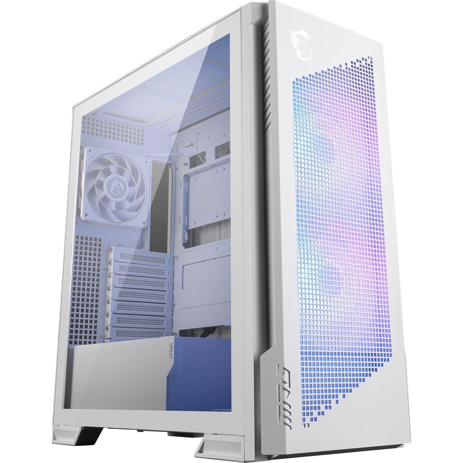 Компьютерный корпус без блока питания MSI MPG Velox 300R AirFlow PZ White (b51a734f)