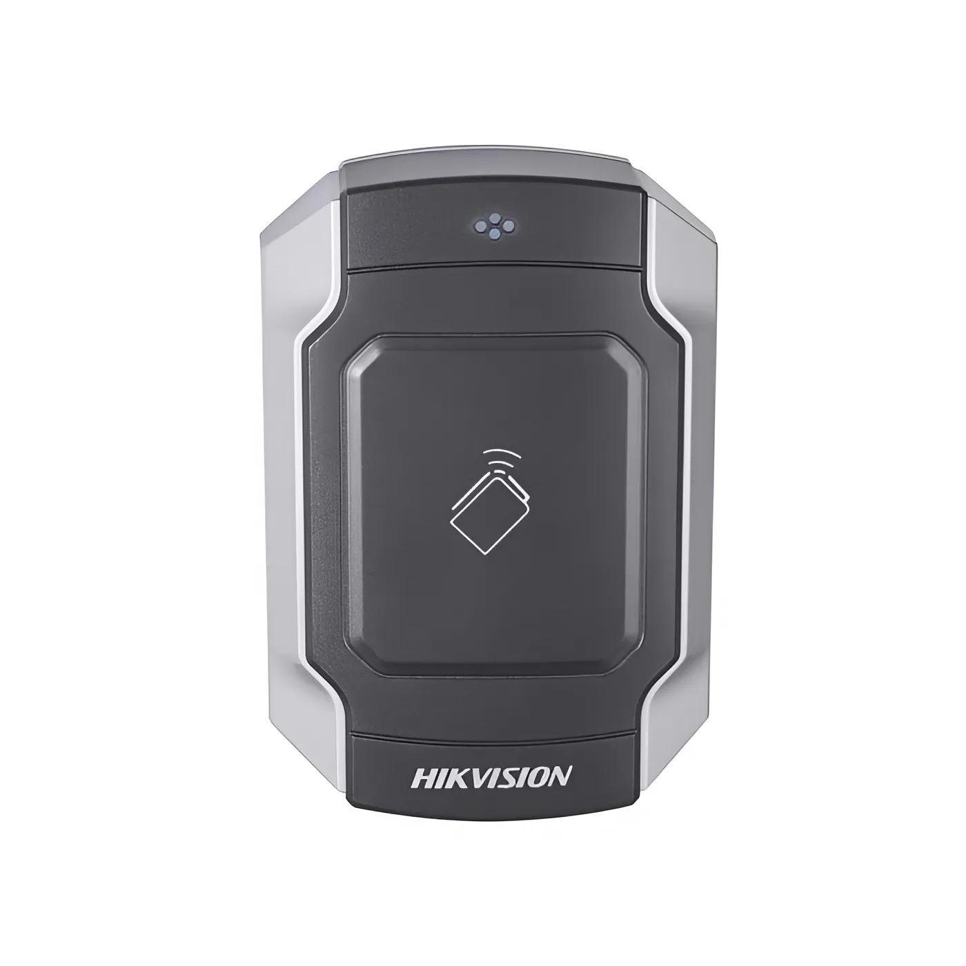 Контроль доступу Hikvision DS-K1104M зчитувач карт Mifare водонепроникний корпус IP65 (621565) Контроль доступу Hikvision DS-K1104M зчитувач карт Mifare водонепроникний корпус IP65 (621565)