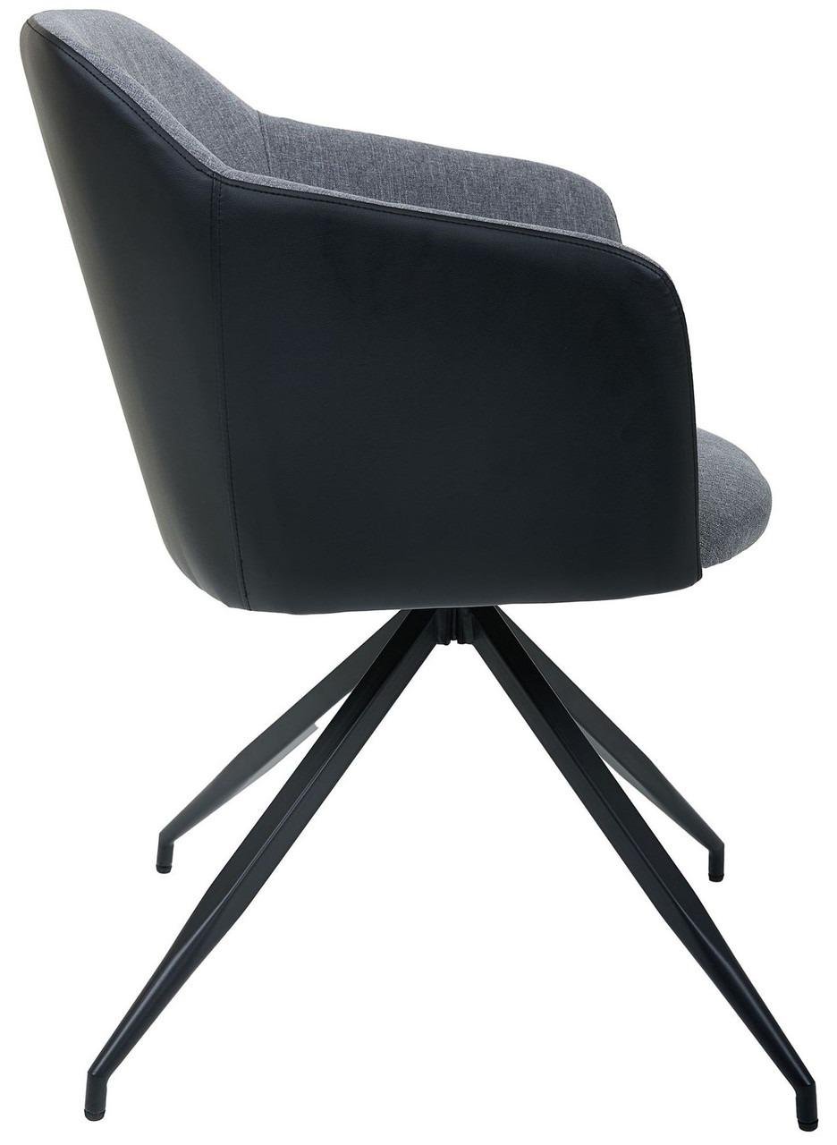 Стілець обідній Niki тканина Сірий - фото 2 Стілець обідній Niki тканина Сірий - фото 2