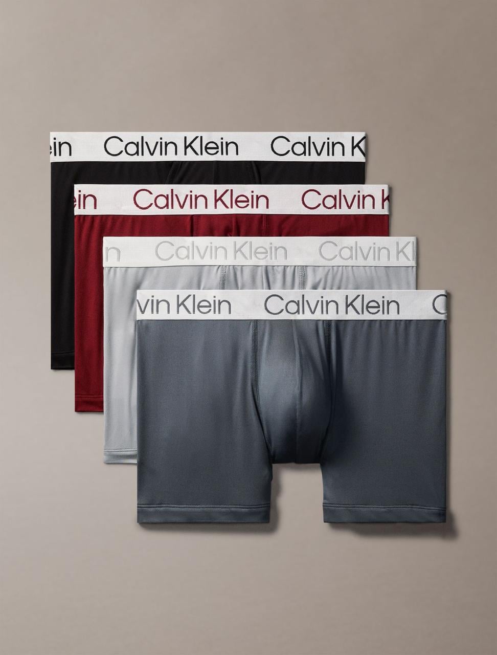 Набор трусов боксеры Calvin Klein Chromatic L 4 шт. Разноцветный (2510517790)