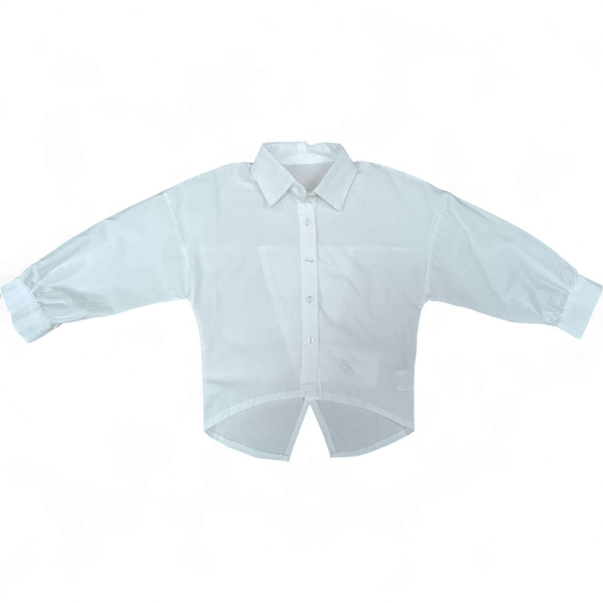 Блузка для дівчинки Kids C1075 з довгим рукавом 110 см Ivory (B_C1075Ivory/110)