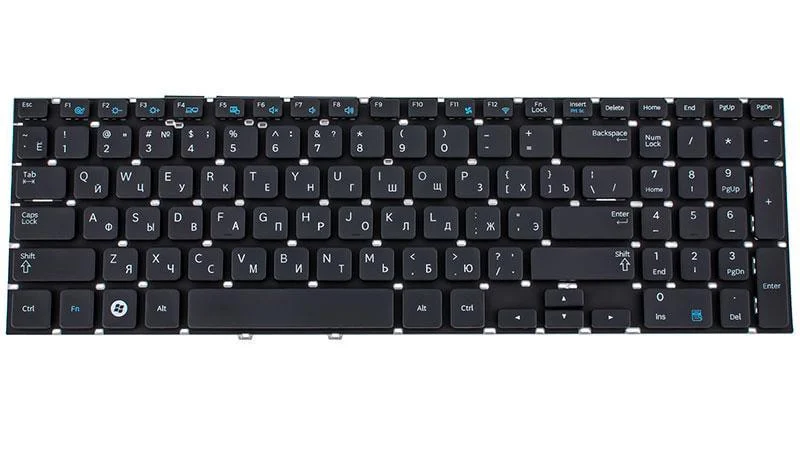 Клавиатура для ноутбука Samsung NP300E5V-S01RU Черный (183783)