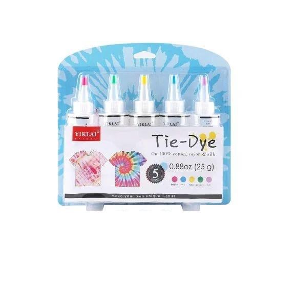 Краски акриловые для ткани WW01645ST 5 цветов 25 гр