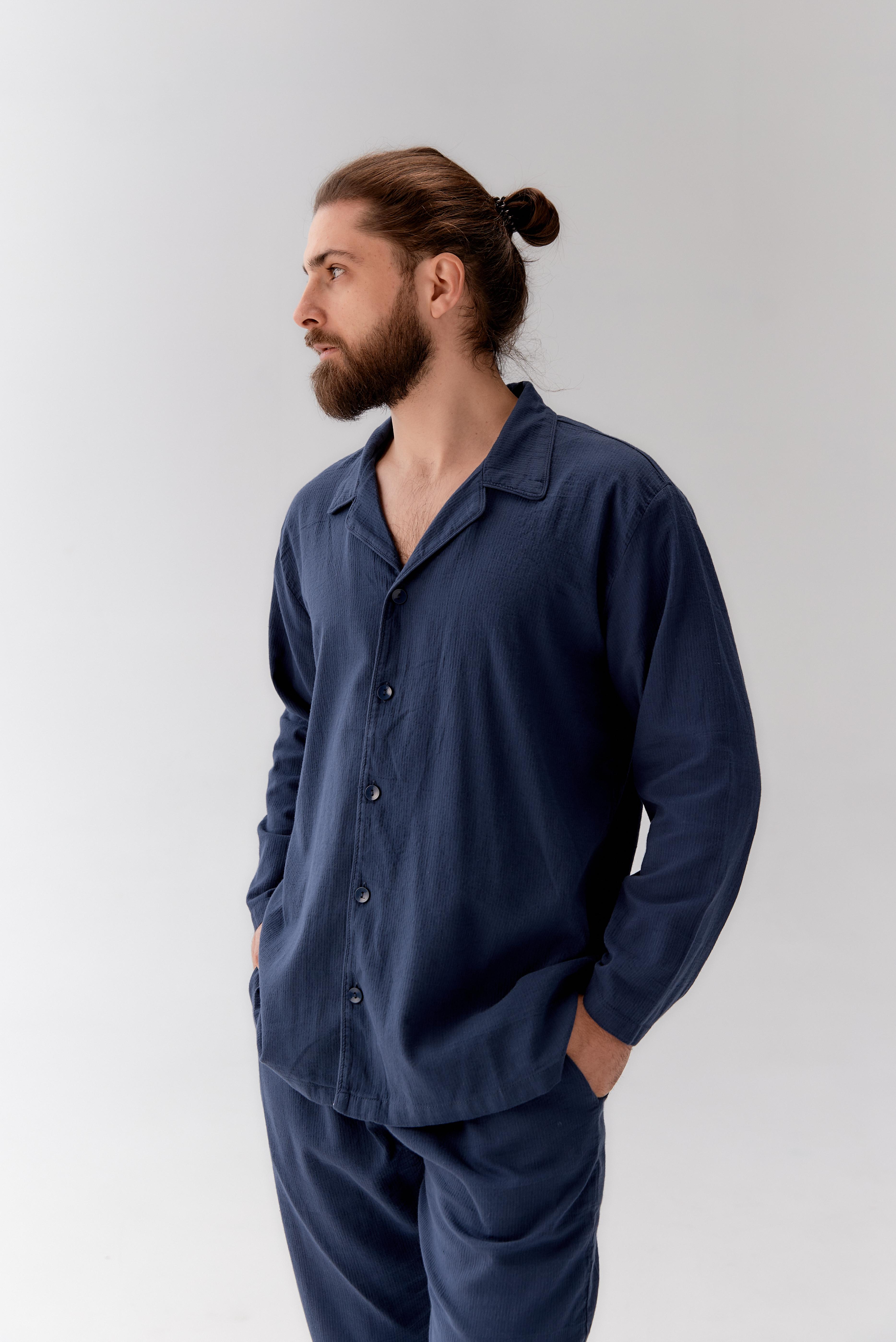 Пижама мужская Lotus Home Porta XL Синий (26843078) - фото 9 Пижама мужская Lotus Home Porta XL Синий (26843078) - фото 9