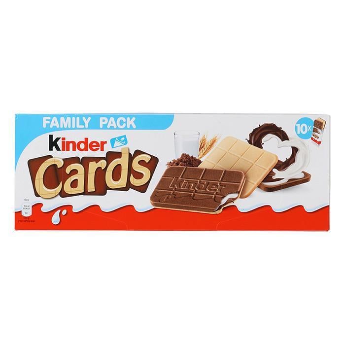 Печенье Kinder Cards Family Pack 256 г (1668345131)
