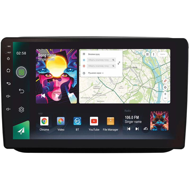 Магнитола штатная Sigma PRO 108128 2K 8/128 GB Skoda Fabia 2 2007-2014 10" (AR-79043)