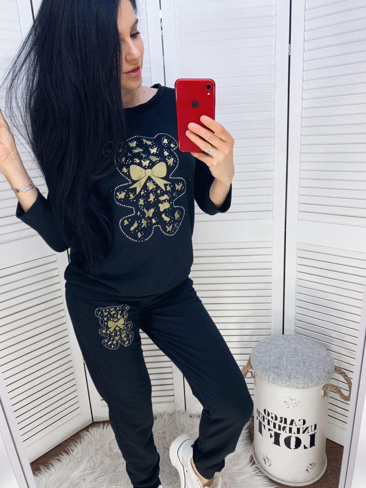 Костюм женский Fashions Teddy Bear р. 52-54 Черный (№81-15-бр-мас)
