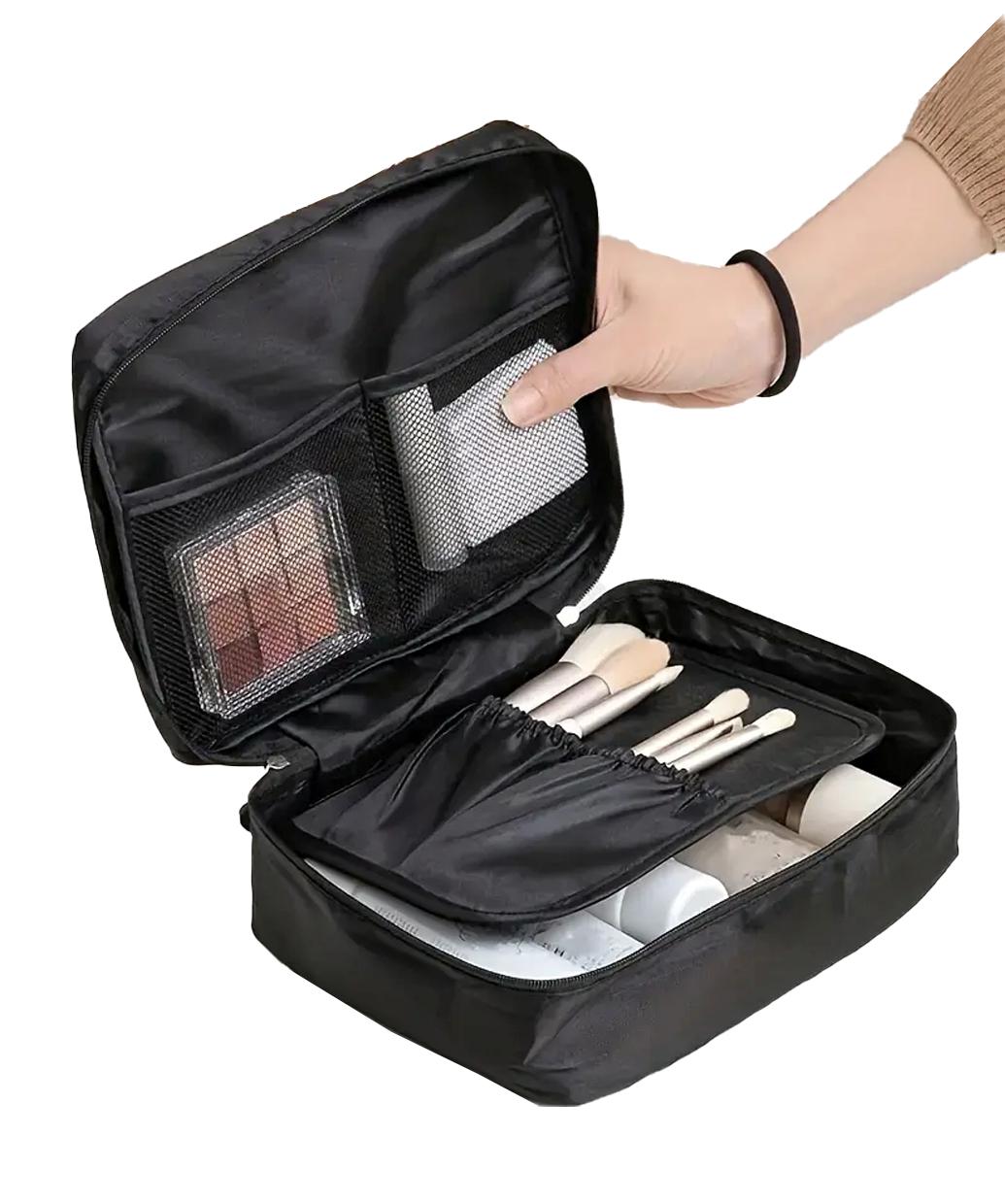 Косметичка женская Травел Черный (6058/7) - фото 2 Косметичка женская Травел Черный (6058/7) - фото 2