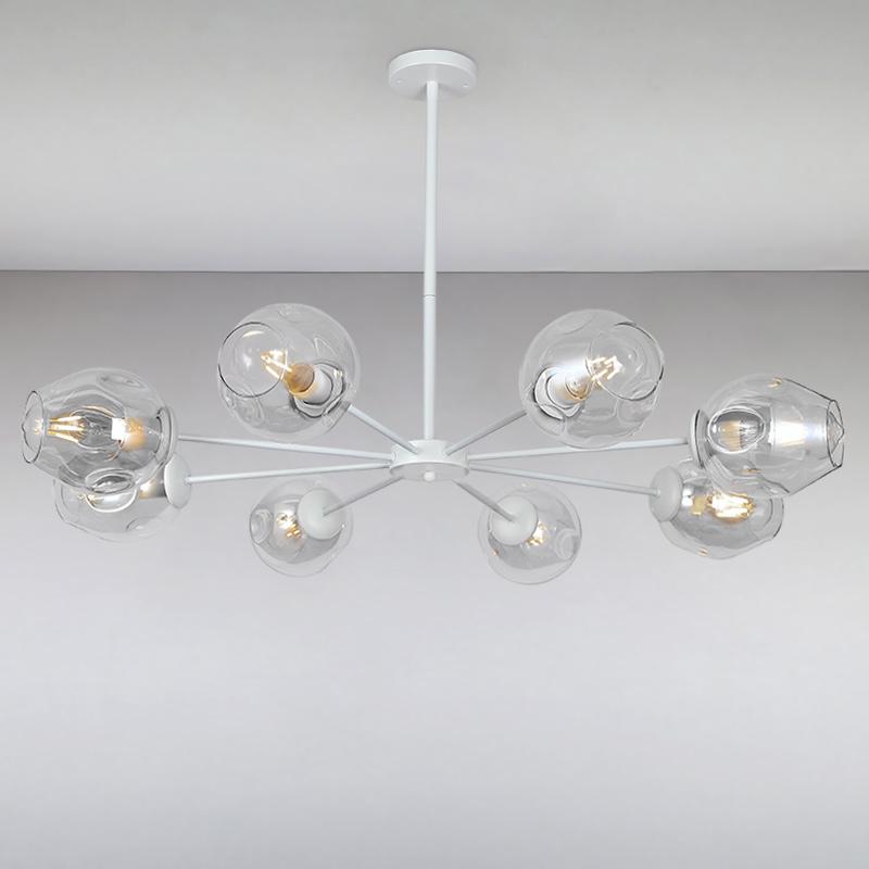 Люстра подвесная молекула Light House LS-15179-8 Белый