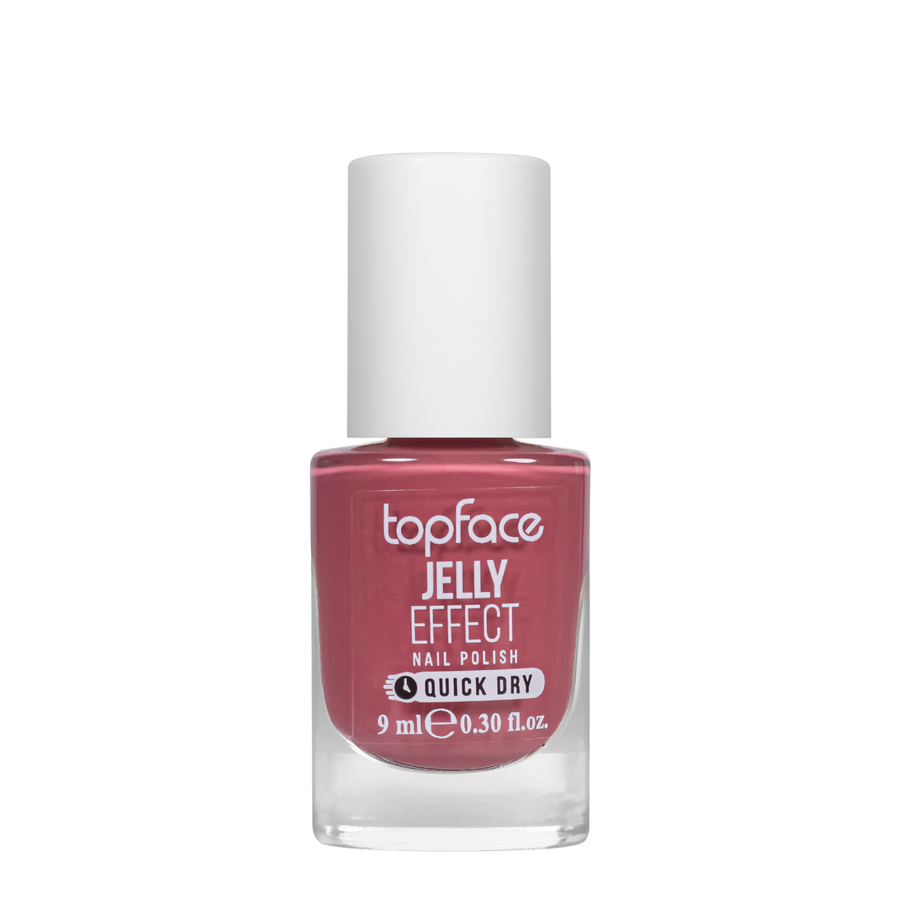 Лак для нігтів topface Jelly Effect Nail Polish швидковисихаючий PT110 75 Сіро-рожевий (13349966)