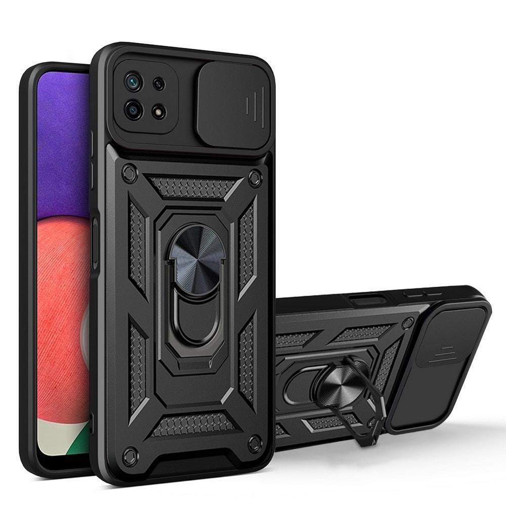 Чехол с защитой камеры 3DGuard Samsung Galaxy A22 5G A226 Black (32475-2B)
