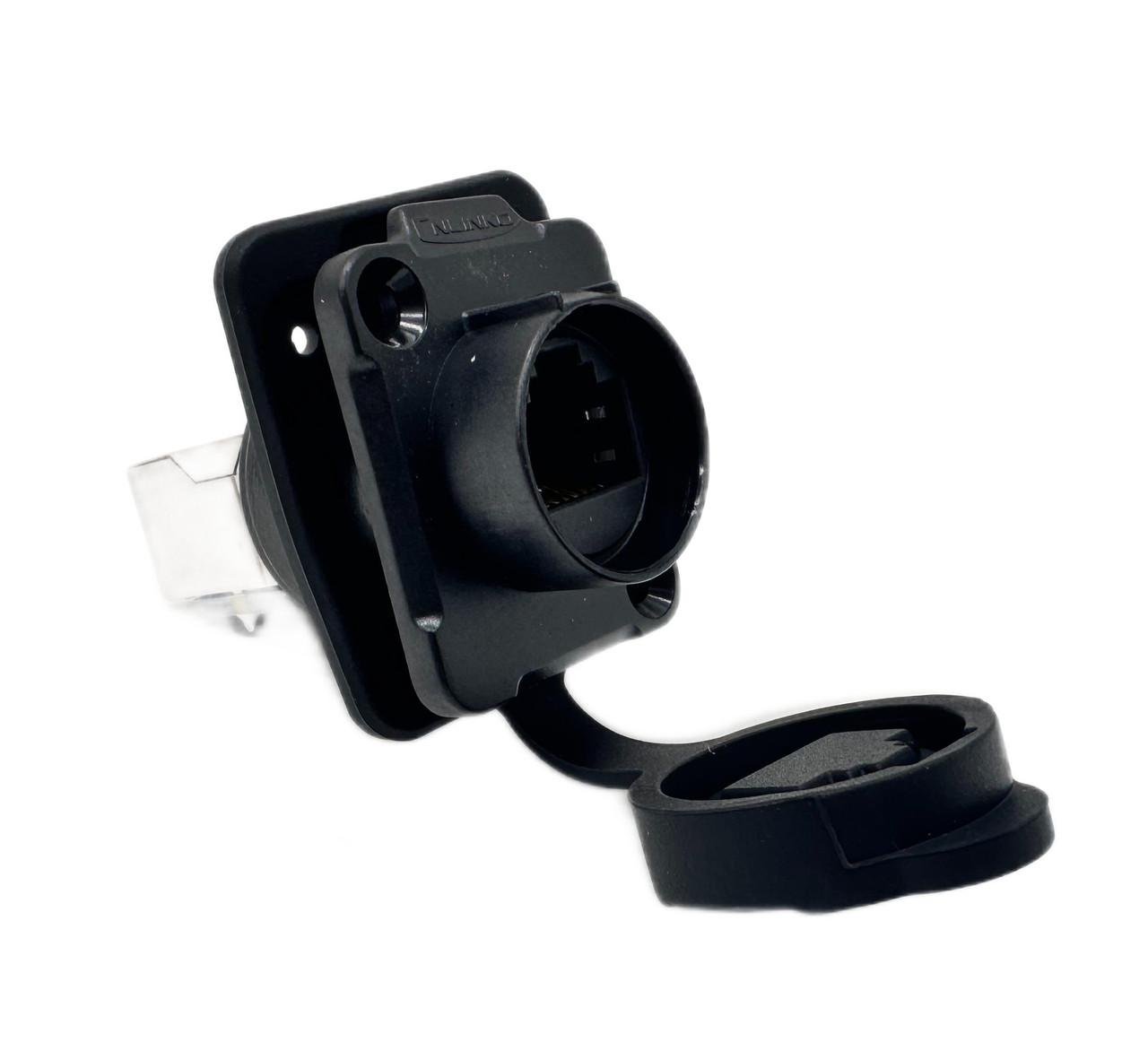 Розъем RJ45 CNLINKO LP-16-J/RJ45/113/SX-02-201 розетка на панель IP67 (2289608000) - фото 3 Розъем RJ45 CNLINKO LP-16-J/RJ45/113/SX-02-201 розетка на панель IP67 (2289608000) - фото 3