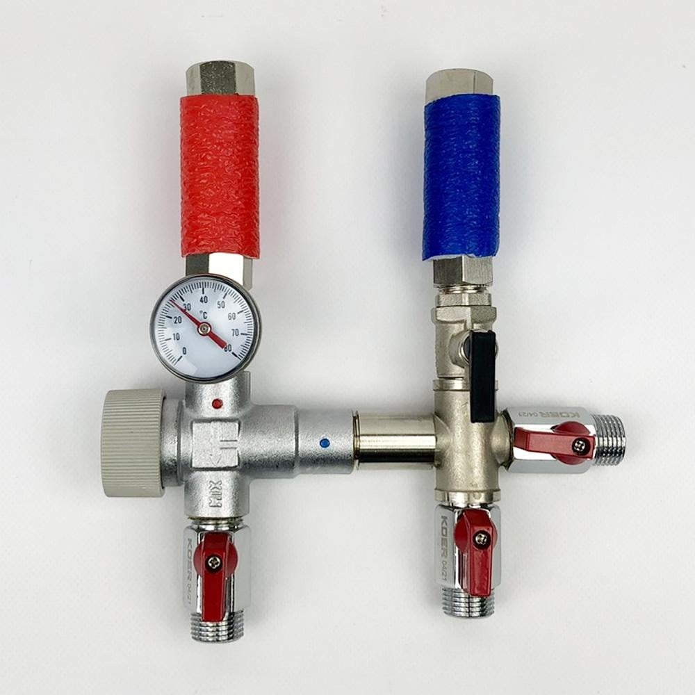 Смеситель-термостат для двух бойлеров 11T CASCADE 1/2 Boiler Series KVANT (KV00BS11T) Смеситель-термостат для двух бойлеров 11T CASCADE 1/2 Boiler Series KVANT (KV00BS11T)