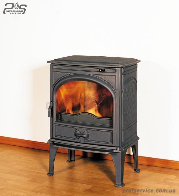 Піч-камін чавунна Dovre CLASSIC 425 GM багатопаливна на дровах та вугіллі 8 кВт - фото 4