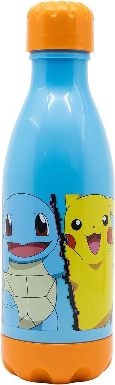 Бутылка для воды Stor Pokemon 560 мл Оранжевый с голубым (28421368)